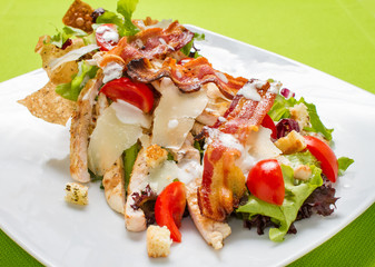 Horizontal Caesar Salad