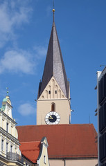 Fototapeta na wymiar Moritzkirche in Ingolstadt