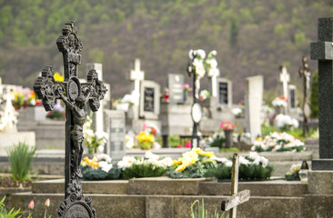Fototapeta premium Cemetery
