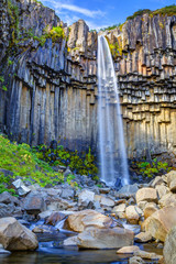 Svartifoss - black fall.