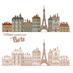 Design of Urban Landscape and Typical Parisian Architecture