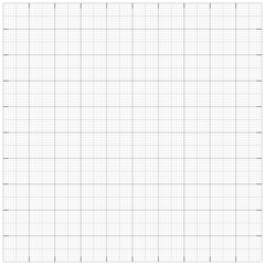 Square grid millimetre graph paper background. Vector illustrati