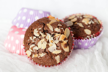 muffins with mandeln