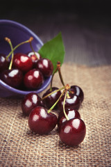 Fresh cherries