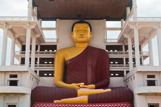 Weherahena Buddhist Temple in Matara, Sri Lanka.