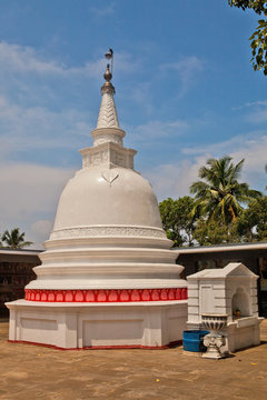 Weherahena Buddhist Temple in Matara, Sri Lanka.