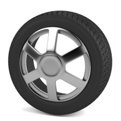Obraz premium realistic 3d render of tire