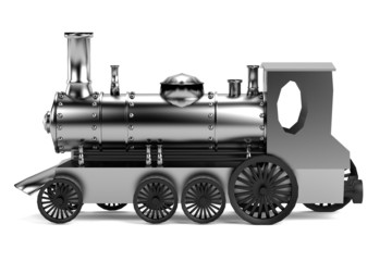 Fototapeta na wymiar realistic 3d render of train