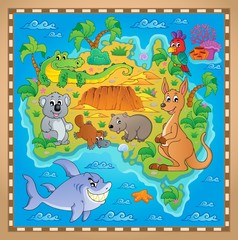 Australian map theme image 2