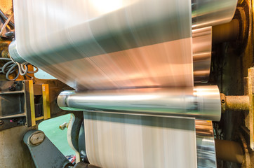 Print machine offset