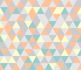 Tile wrapping flat surface triangle vector background