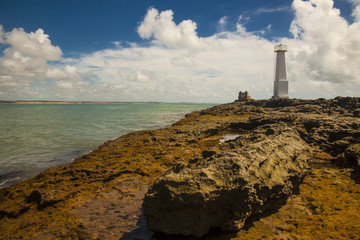 faro di Baia da Traiçao, Villaggio di pescatori del Brasile