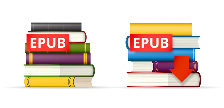 EPUB books stacks  icons