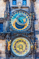 Astronomical Clock. Prague. Czech Republic