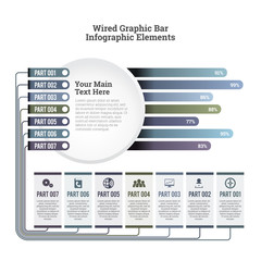 Wired Graphic Bar Infographic Elements