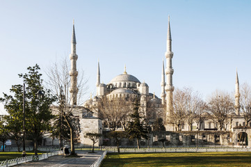 Fototapeta na wymiar Blue mosque