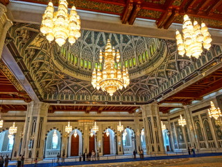 OMAN MASCATE MUSCAT Sultan Qaboos Grand Mosque