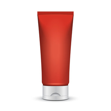 recommend clip art: Tube Of Cream Or Gel Red Clean