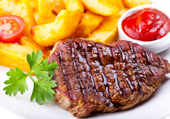 grilled meat