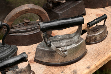 Collection of Old Irons