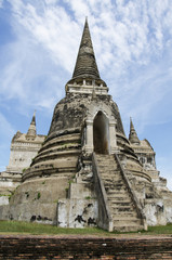 Fototapeta premium Wat Phra Si Sanphet in Ayutthaya, Thailand