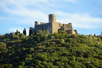 Fototapeta na wymiar Fort Saint Elme in Roussillon France