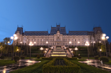 The Palace of Culture in Lasi Romania