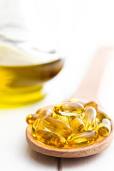 Cod liver oil. Gel capsules