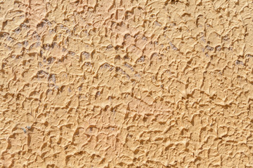 Natural embossing design of stucco on concrete wall