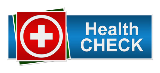 Health Check Red Blue Green Banner