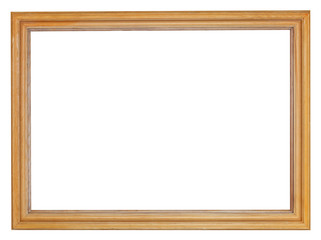 old wooden picture frame