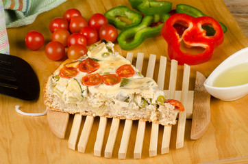 Vegetable cake