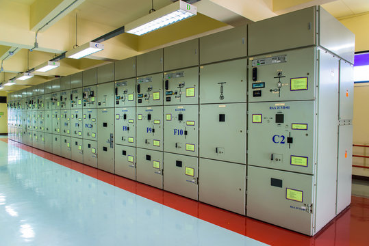 electric controller at Power station