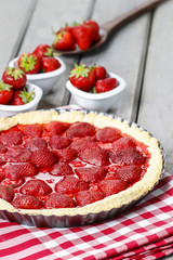 Strawberry tart