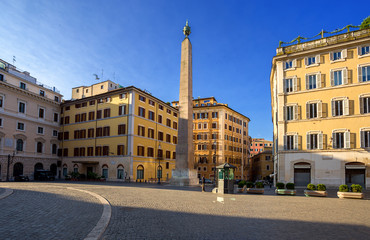 Fototapeta premium piazza de monte citorio. Rome. Italy.