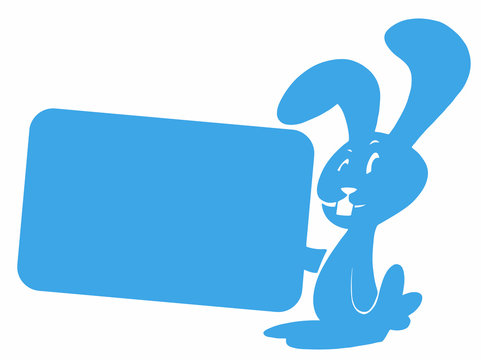 Hase Blau Karte