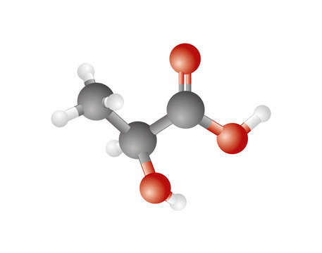 Mol&eacute;cule Acide Lactique