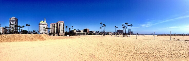 Long Beach sunny view CA