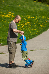 Rollerblades / inline skates teaching time
