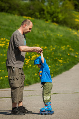 Rollerblades / inline skates teaching time