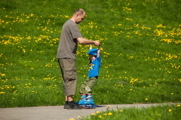 Rollerblades / inline skates teaching time