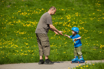 Rollerblades / inline skates teaching time