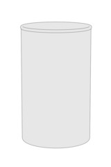 cartoon image of drink glass
