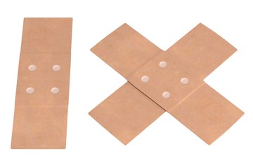 realistic 3d render of plaster