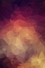 Retro pattern of geometric shapes.