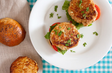 Tuna burger