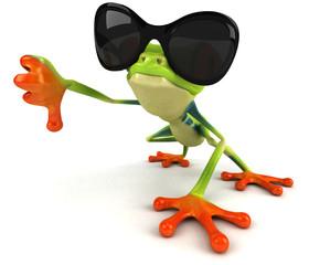 Fun frog