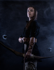 Archery woman