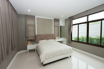 Modern bedroom interior