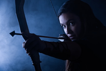 Archery woman